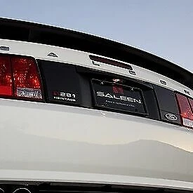 Saleen H281/H302 Heritage Chrome Decklid Emblem Set - fits Mustang F150 Focus Foto 1 de 2