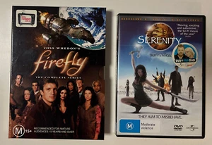 Firefly Complete Series & Serenity Movie (DVD, 2002) PAL R4 Joss Whedon Sci-fi - Picture 1 of 9