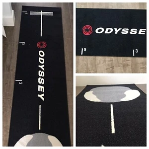 Alfombrilla de putting Callaway Golf Odyssey Marxman - negra 8' x 2' - Imagen 1 de 4