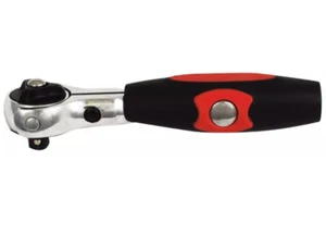 Dreizack 1/4 Zoll Antrieb 72 Zähne drehbarer Kopf umschaltbare T-Griff Ratsche T112128 - Bild 1 von 1
