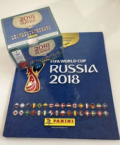 Panini World Cup 2018 Russia Box 104 Packs + Hardcover Album ~ Made In Brasil - Bild 1 von 4