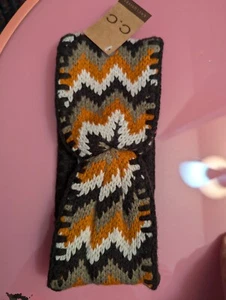 C.C Exclusives Knit Head Wrap Reversible Shades Of Brown New - Picture 1 of 5