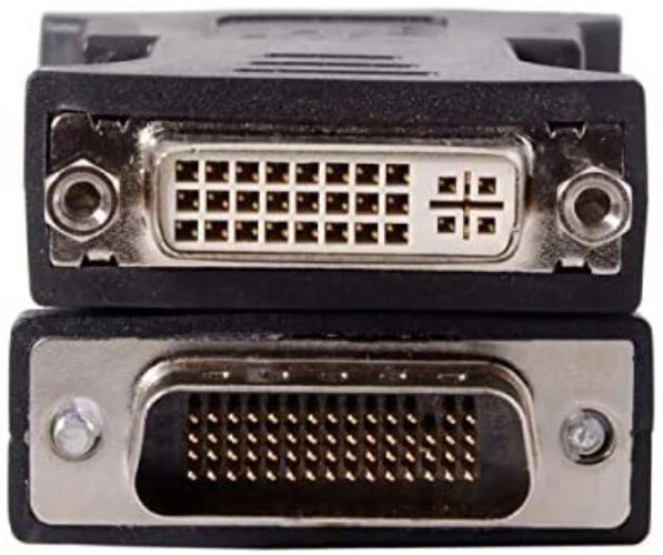 System-S LFH DMS-59pin Stecker auf DVI 25+5 Buchse Kabel für PC Grafikkarte - Bild 1 von 4