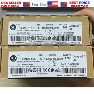 New Sealed AB 1769-IF16C Compact I/O 16Pt A/I Current Input Module US Free Tax - Picture 1 of 1