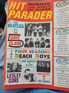 1964 July HIT PARADER Magazine G/VG 3.0 Beatles vs Dave Clark 5 - Picture 1 of 11