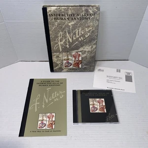 Interactive Atlas of Human Anatomy Frank Netter CD-ROM & Manual - Picture 1 of 14