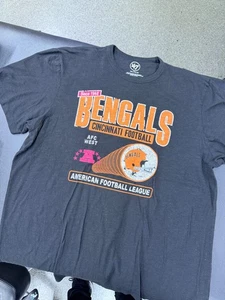 Cincinnati Bengals Retro Oldschool '47 Marke XXL Herren Hemd leicht gebraucht - Bild 1 von 3
