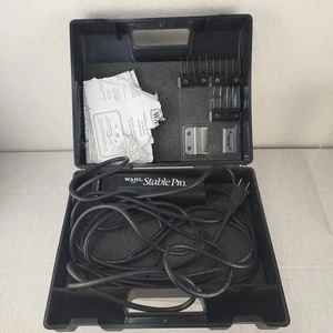 Wahl Stable Pro Clipper 8800 accesorios de estuche de cable probado papeleo rasgado negro - Imagen 1 de 13