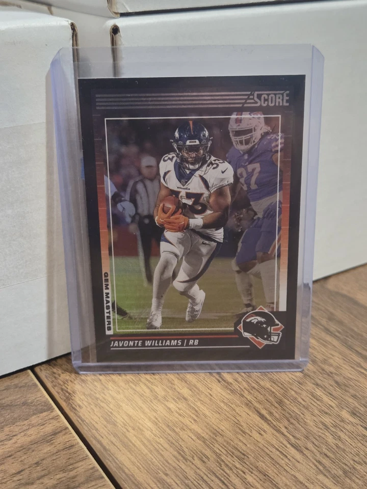2024 Score - Javonte Williams 1/1 - Image 1 of 1