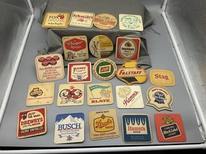 Lotto Sottobicchieri Birra Vintage 70+ Assortiti - $1000Birra, Fox Deluxe, Rams Head, ecc.. - Foto 1 di 15
