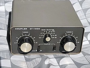 GLOBAL COUPLER AT-1000 SWL Antenna Tuning Unit 500Khz - 30MHz Amateur HAM Radio - Zdjęcie 1 z 5