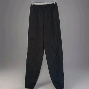 Vintage 90er Nike White Tag Windbreaker Trainingshose leicht schwarz Medium 8/10  - Bild 1 von 6