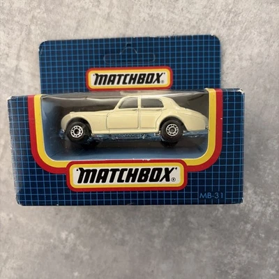 Matchbox 1-75 Superfast Series 1980 - MB31 - Rolls Royce Silver Cloud II Foto 1 de 4