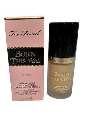 Too Faced Born This Way Medium-To-Full Coverage Foundation Ivory 30ml / 1oz-NIB - Image 1 of 4