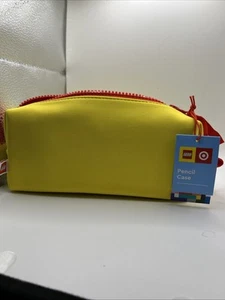 Lego Sammlung x Target Federmäppchen Zubehörtasche Kosmetiktasche Neu mit Etikett gelb - Bild 1 von 4