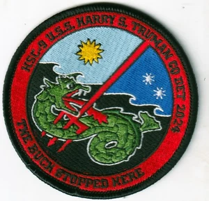 USN US Navy Helicopter Sea Combat Sqn HSC-9 USS Harry S Truman CO DET 2024 patch - Picture 1 of 1