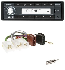 Continental MP3 AUX USB DAB 1DIN Autoradio für Nissan Primera P10 (1990-1999) - Bild 1 von 9