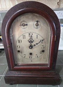 Kienzle German Westminster Chime Bracket Clock Light Resto Needed - Foto 1 di 6