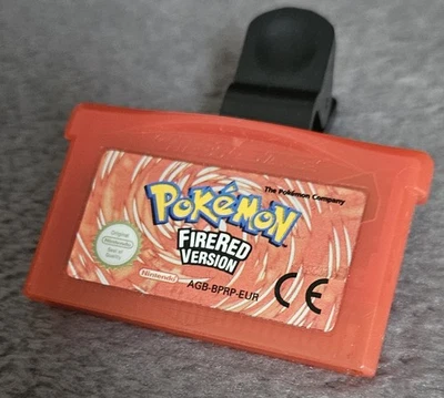 Pokemon Fire Red Version Nintendo Gameboy Advance Genuine UK PAL  - Image 1 of 4