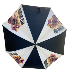 Hollywood Park Pferderennen Park Regenschirm geschnitzter Pferdekopf Griff 33" - Bild 1 von 13