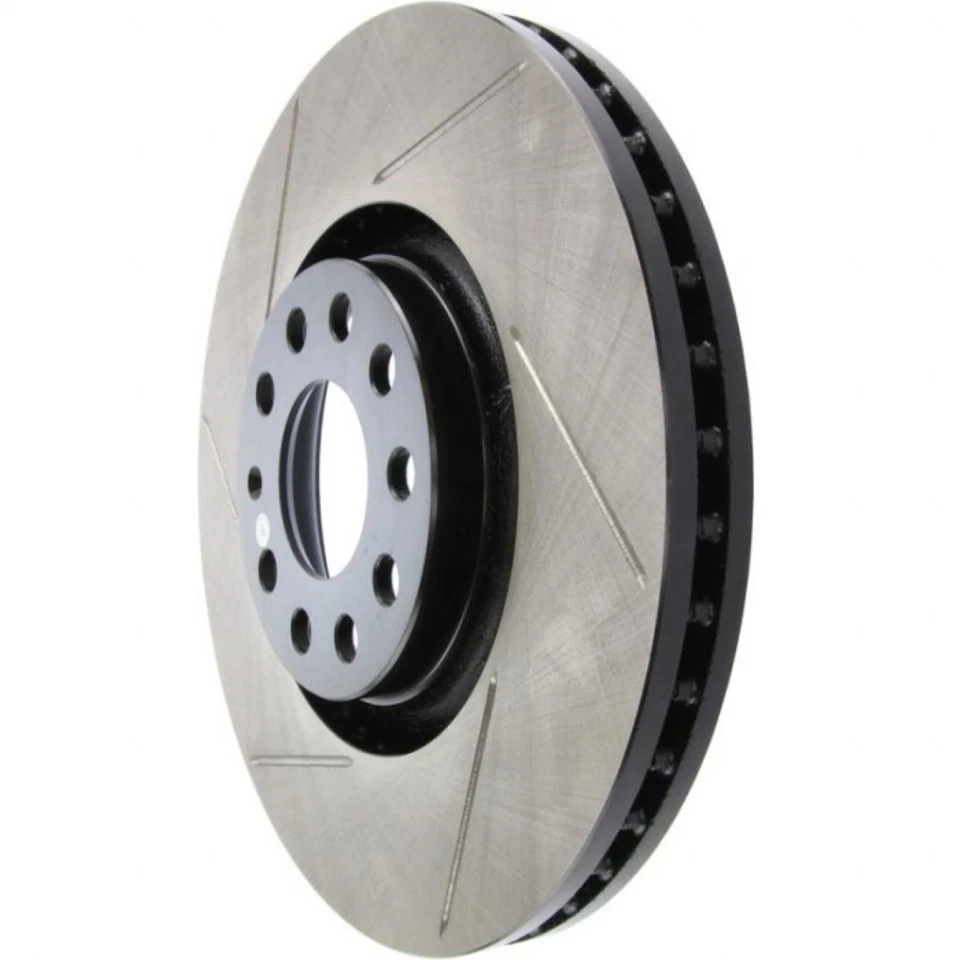 StopTech para Audi A4/A6 1998-2009 Rotor de freno deportivo ranurado lado del pasajero delantero Foto 1 de 4