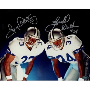 Tony Dorsett Herschel Walker Signed Dallas Cowboys 8x10 Photo Mtd Memories 51523 - Picture 1 of 1