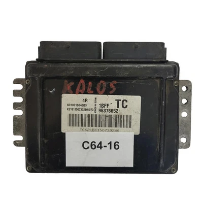 CHEVROLET DAEWOO KALOS ECU / S010016040 B0 / 96376652 / 1BFF / TC - Immagine 1 di 3