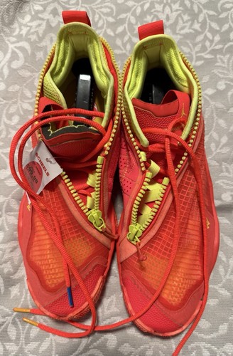 Nike Air Jordan Why Not Taglia 12 Bright Crimson & Yellow AUTENTICHE NUOVE con etichette