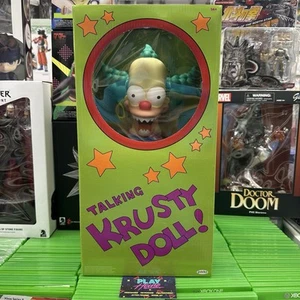 TALKING KRUSTY DOLL! NUOVO ACTION FIGURE PARLANTE JAKKS PACIFIC 33 CM SIMPSON - Imagen 1 de 5