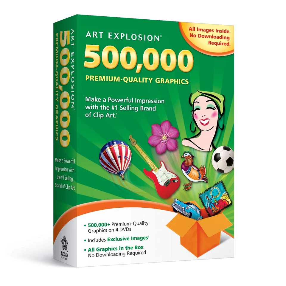 Art Explosion 500.000 Foto 1 de 1