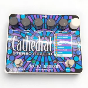 Electro-Harmonix CATHEDRAL Reverb Effects Pedal Tested & Works 74193 - Picture 1 of 12