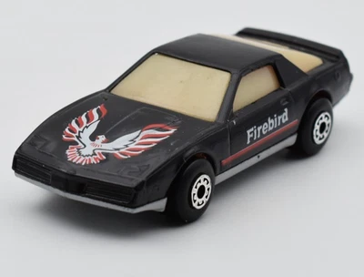 Matchbox Superfast MB12 Pontiac Firebird SE schwarz Milchglas Scheiben. Macau - Bild 1 von 4