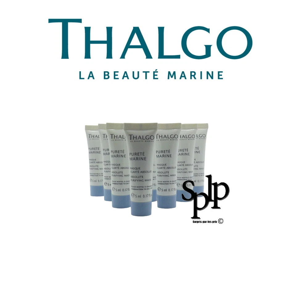 Thalgo Klarheitsmaske Gesicht 10 Tuben Mit 5Ml (50Ml) NEU N°26 - Bild 1 von 1