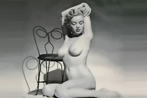 MARILYN MONROE RARE NUDE 4X6 PHOTO - Picture 1 of 1