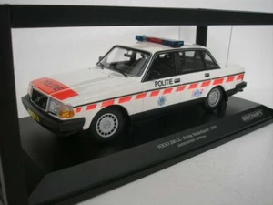 Volvo 240 Gl 1986 Polity Netherlands MINICHAMPS 155171498 1/18 Police Pays Low - Picture 1 of 5