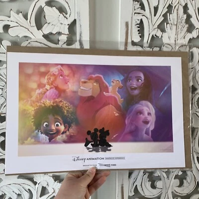 Disney Animation Immersive Experience Print Poster - Brand New Mickey Mouse - Image 1 of 4