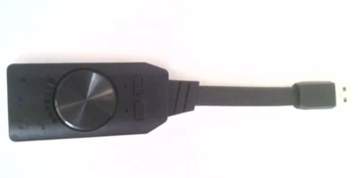 Plextone~GS3~Virtual~7.1 Channel~USB~Sound Card Adapter~Used - Image 1 of 4