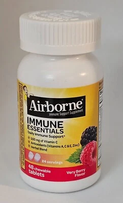 Esenciales inmunes en el aire + zinc y vitamina C 48 masticables - caducidad 5/25, leer anuncio Foto 1 de 2