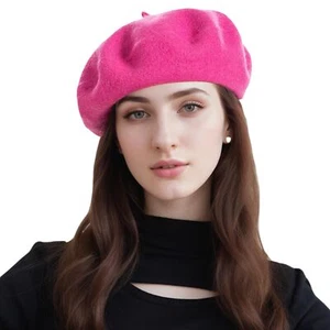 Women's Beret Hats – Chic French Berets for Women Premium Wool Beret – A Clas... - Picture 1 of 5