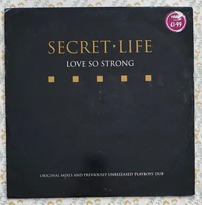 Secret Life – Love So Strong 12" 4 mixes Vocal House 1995 Farley & Heller Remix - Picture 1 of 6