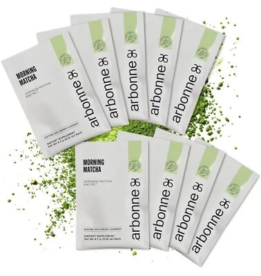 Mezcla de bebidas Arbonne Morning Matcha nueva caja 30 porciones Foto 1 de 4