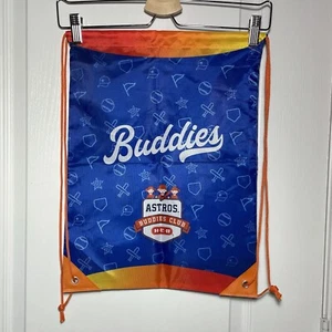 MLB Houston Astros Drawstring Cinch Bag Buddies Club HEB 17.5x12" Sports Bats - Imagen 1 de 14