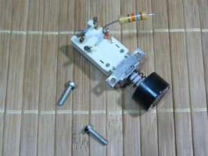 TELEFUNKEN S 500 HIGH END TURNTABLE PARTS: POWER SWITCH. MADE IN WEST GERMANY. - Picture 1 of 3
