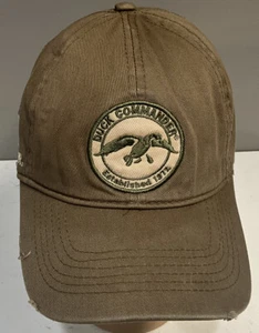 Duck Commander Duck Dynasty Distressed Olive Hat Cap Camo Arise Kill Eat Hunt - Picture 1 of 5