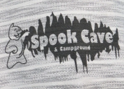 Camisa Trade Heritage para mujer pequeña gris a rayas Spook Cave con capucha manga larga Foto 1 de 4