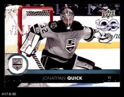 2017 Upper Deck #90 Jonathan Quick Kings-Hockey 8 - NM/MT - Image 1 of 2