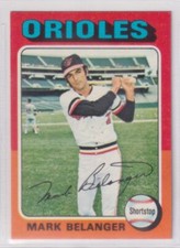 Mark Belanger 1975 Topps #74 Baltimore Orioles EX {0308