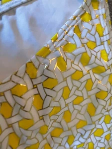 Sexy Bikini Victorias Secret Oro Brillante Parte Inferior L AMARILLO METÁLICO PRÍSTINO Natación - Imagen 1 de 6