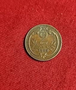 ANTIQUE Coin 1908. 2 PFENNIG FROM THE GERMAN EMPIRE🇩🇪 Free Shipping M - Picture 1 of 2