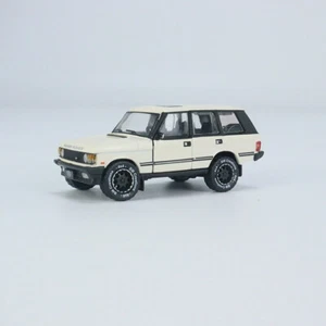 BMC Maßstab 1:64 Land Rover Range Rover Classic LSE 1992 weiß Diecast Auto Spielzeug - Bild 1 von 6